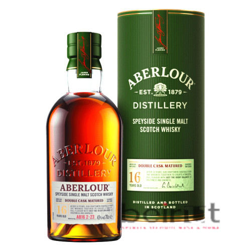 ABERLOUR 16 YEARS DOUBLE CASK MATURED ABERLOUR 16 YEARS DOUBLE CASK MATURED