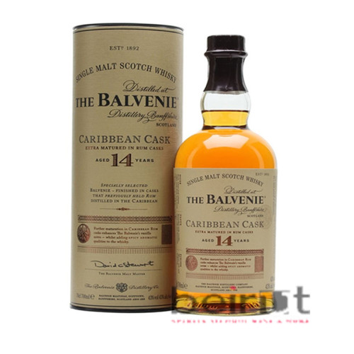 BALVENIE CARIBBEAN CASK AGED 14 YEARS