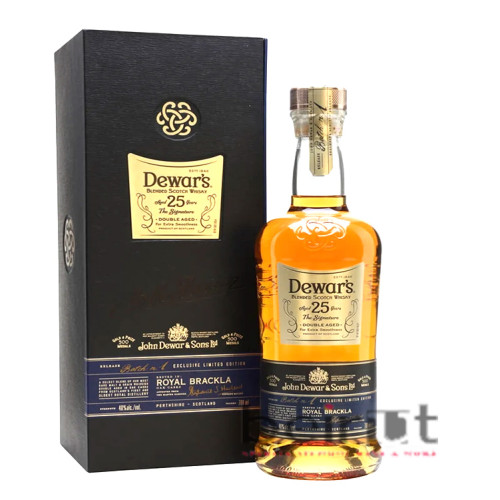 DEWARS 25 YEARS ROYAL BRACKLA