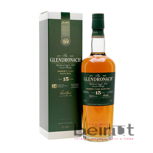 GLENDONARCH  AGED 15 YEARS SHERRY OLD CASK MATURED