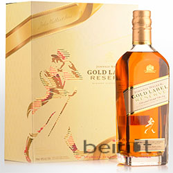 JHONNIE WALKER GOLD + 2 GLASSES
