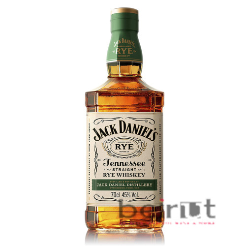 JACK DANIELS STRAIGHT RYE WHISKEY JACK DANIELS STRAIGHT RYE WHISKEY