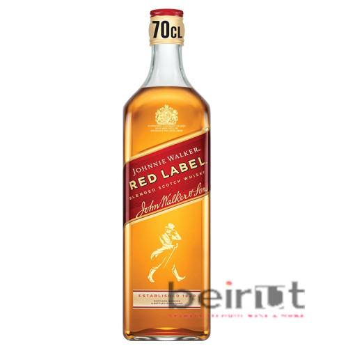 JHONNIE WALKER RED LABEL BLENDED SCOTCH JHONNIE WALKER RED LABEL BLENDED SCOTCH