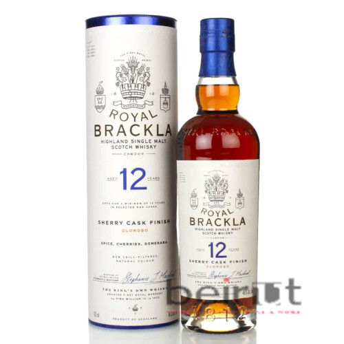 ROYAL BRACKLA 12 YEARS OLOROSO SHERRY CASK ROYAL BRACKLA 12 YEARS OLOROSO SHERRY CASK