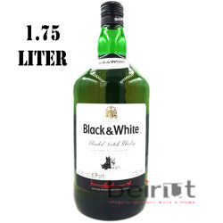 BLACK & WHITE  JAMES BOUCHANAN GALLON