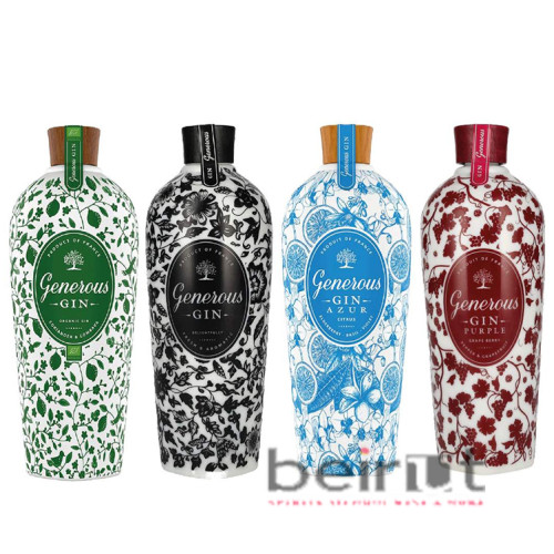 GENEROUS GIN ORGANIC - CLASSIC - AZUL - BERRY GENEROUS GIN ORGANIC - CLASSIC - AZUL - BERRY