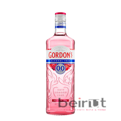 GORDON'S GIN PINK 0% ALCOHOL