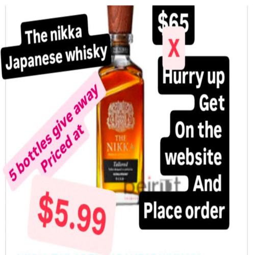 NIKKA TAILORED  JAPANESE WHISKY SP