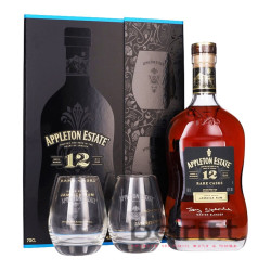 APPLETON ESTATE 12 YEARS +2 GLASSES