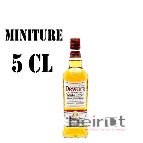 DEWARS WHITE LABEL MINI DEWARS WHITE LABEL MINI