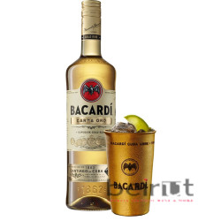 BACARDI GOLD + METAL  CUP