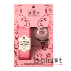 BLOOM JASMINE AND ROSE GIN + GLASS
