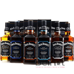 JACK DANIELS MASTER DISTILLER LIMITED EDITION SERIES COMPLETE SET NO 1 TO 6  70CL