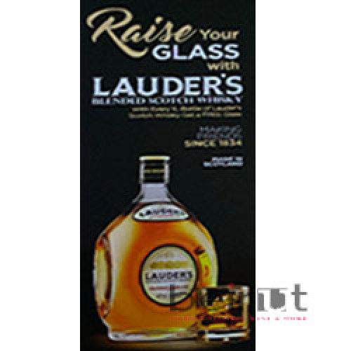 LAUDERS + 1 GLASS
