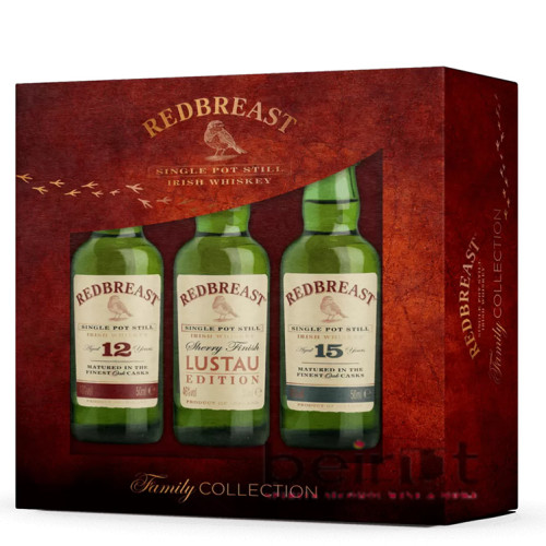 REDBREAST FAMILY COLLECTION 3X 5CL REDBREAST FAMILY COLLECTION 3X 5CL